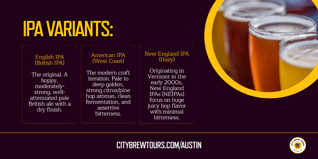 IPA substyles overview