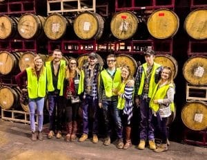 Private tour group with City Brew Tours
