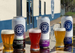 Peticolas Brewing Company selection of beers