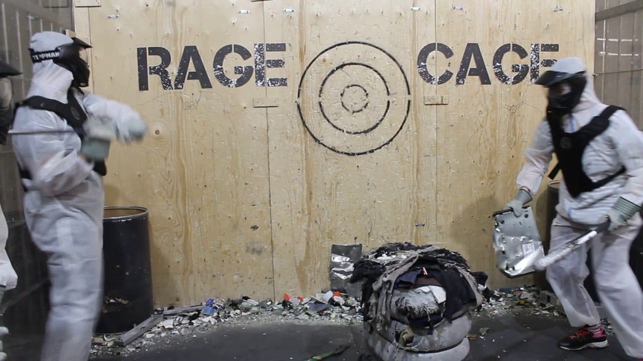 montreal bachelor party rage cage