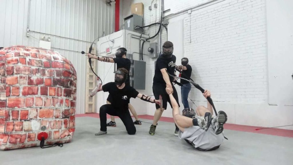 Montreal Bachelor Party dodgebow