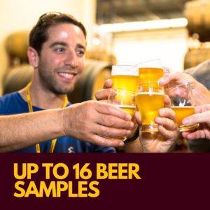 Up to 15 beer samples