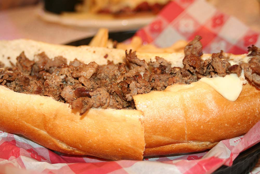 Famous cheesesteaks in Philadelphia