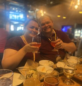 Brewery tour couple 3