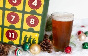 close up beer advent calendar 